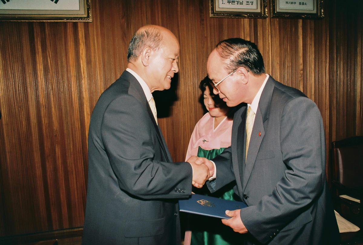 임재근 전부군수 명예퇴임식