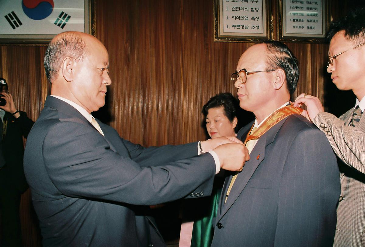 임재근 전부군수 명예퇴임식