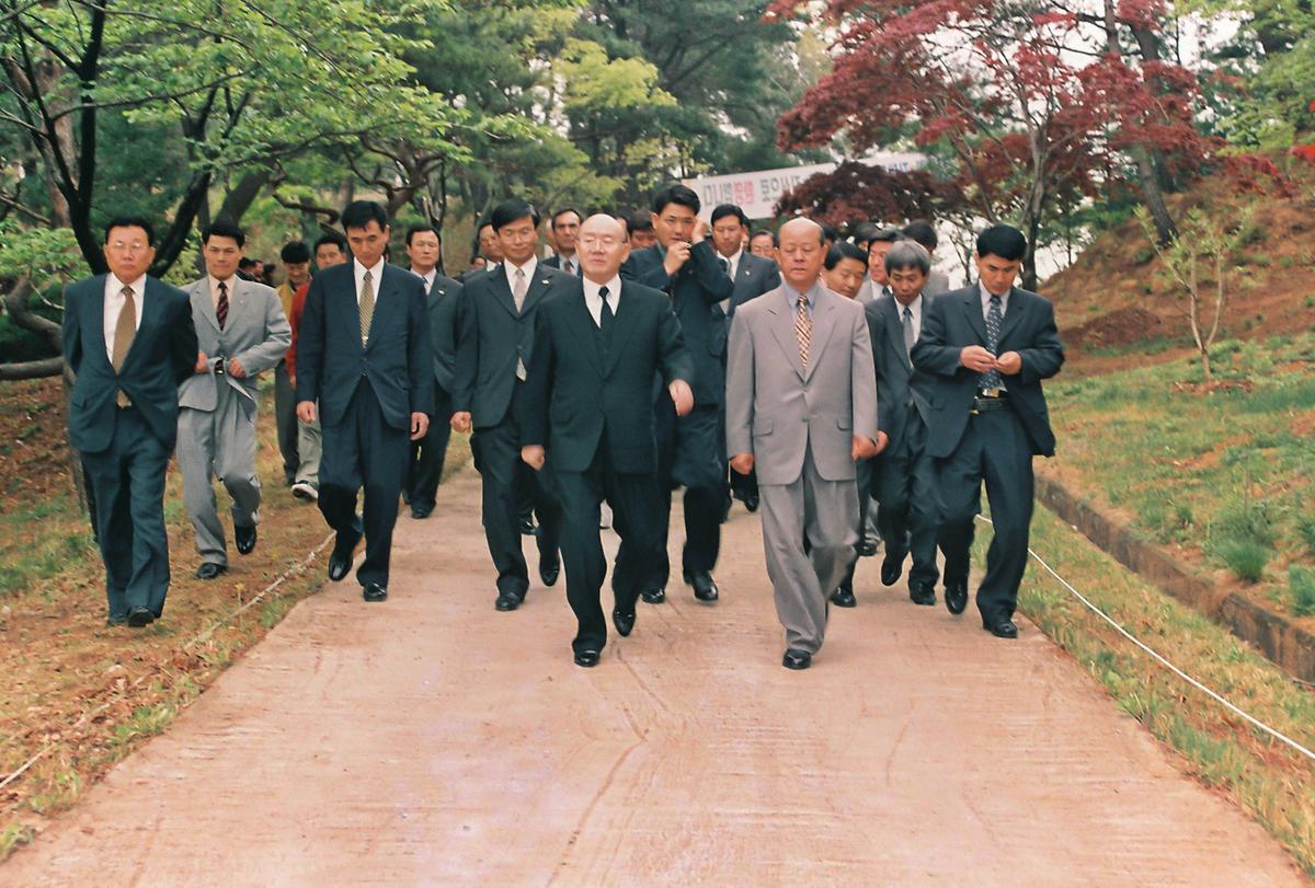 전두환 전대통령 고향방문
