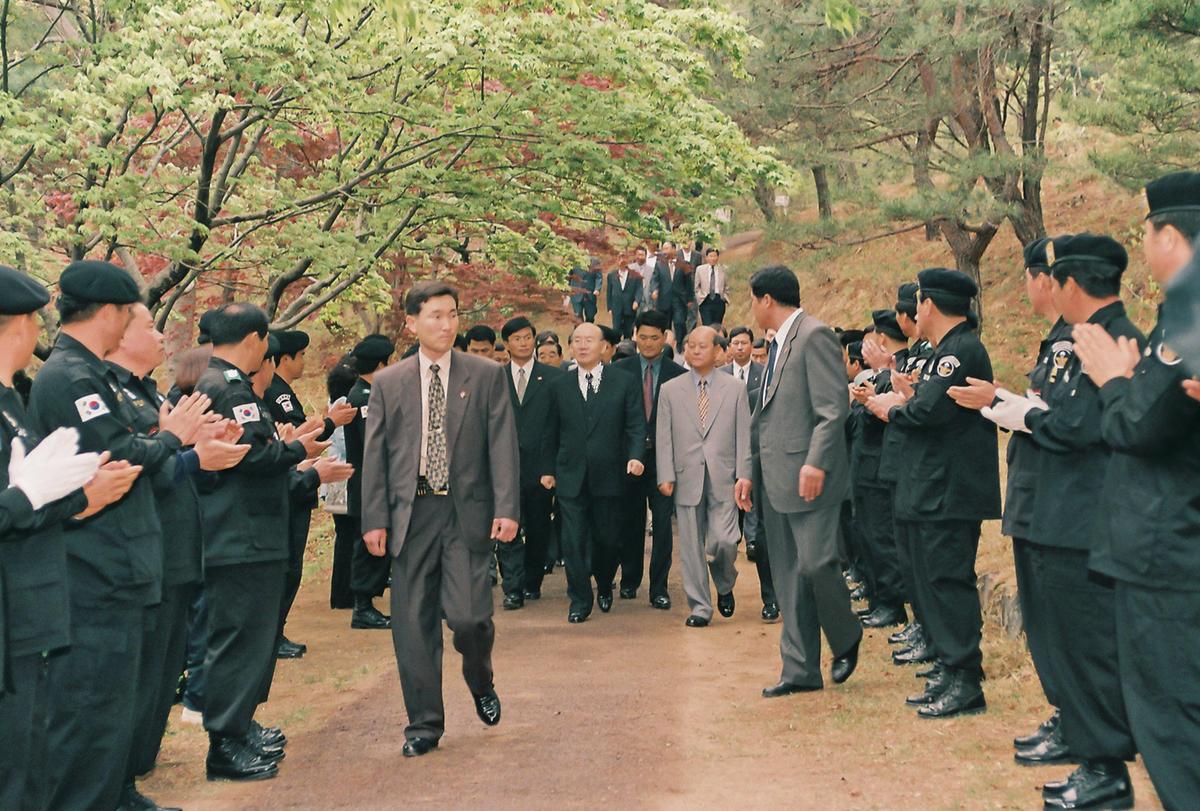 전두환 전대통령 고향방문