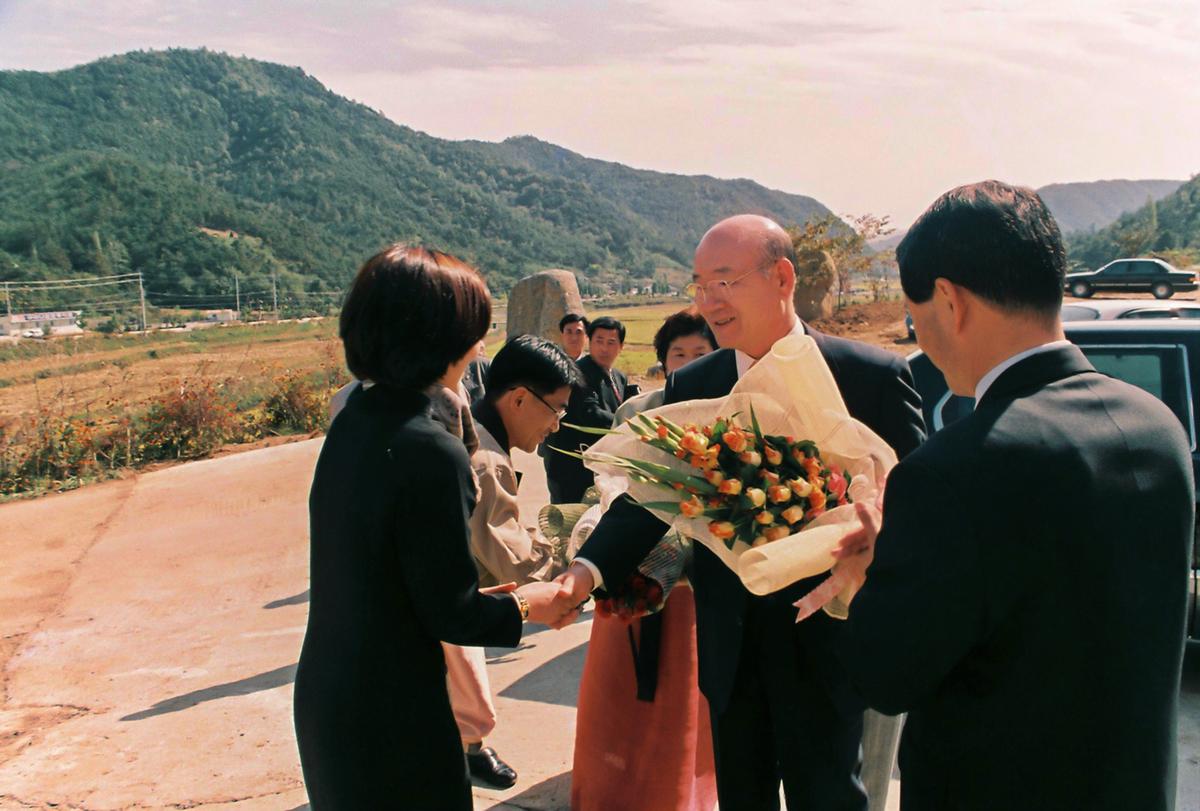 전두환 전대통령 고향방문