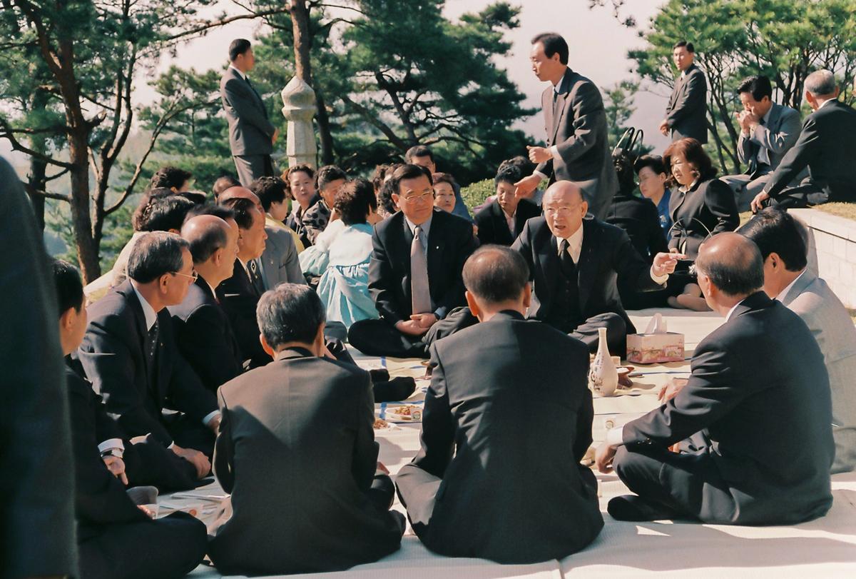 전두환 전대통령 고향방문