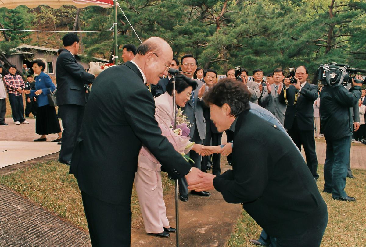 전두환 전대통령 고향방문