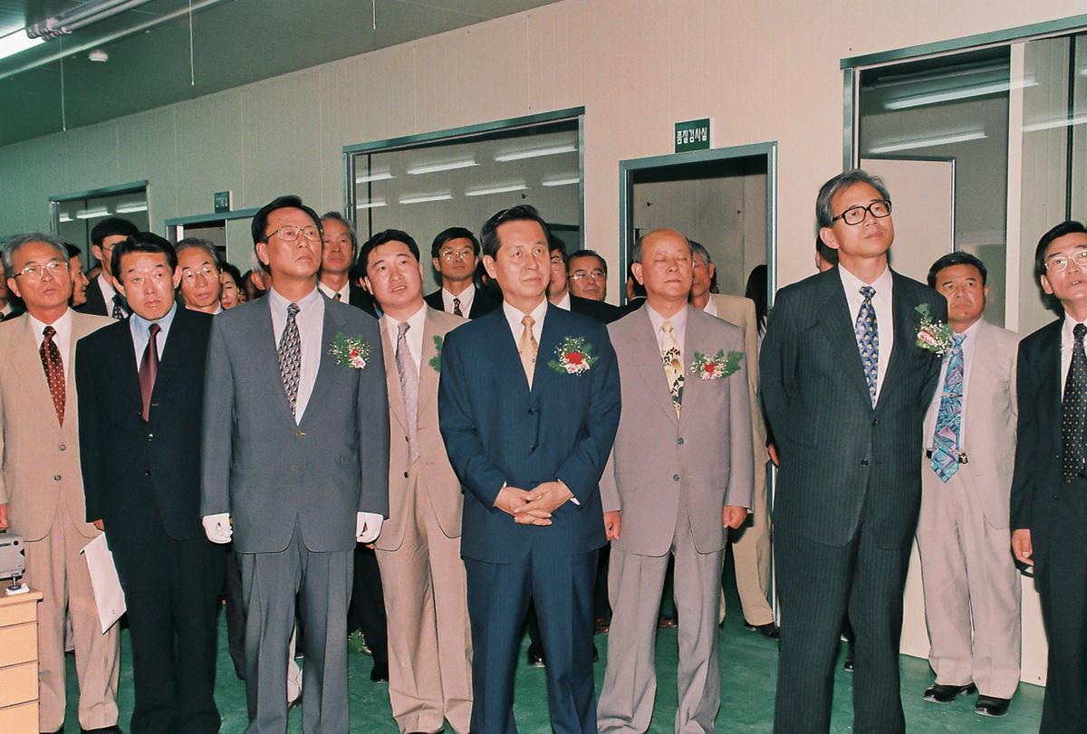 최첨단 신기술벤처기업 공장 준공식