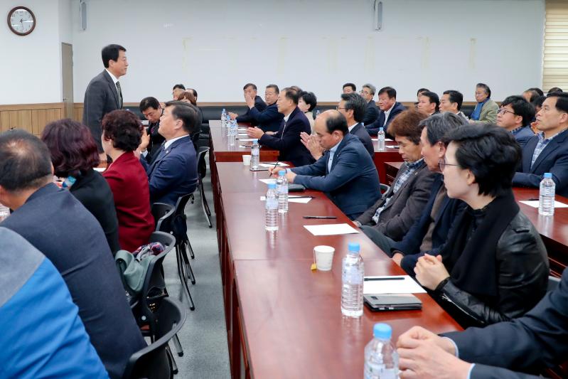 남부내륙철도 합천역사 유치위원회 간담회