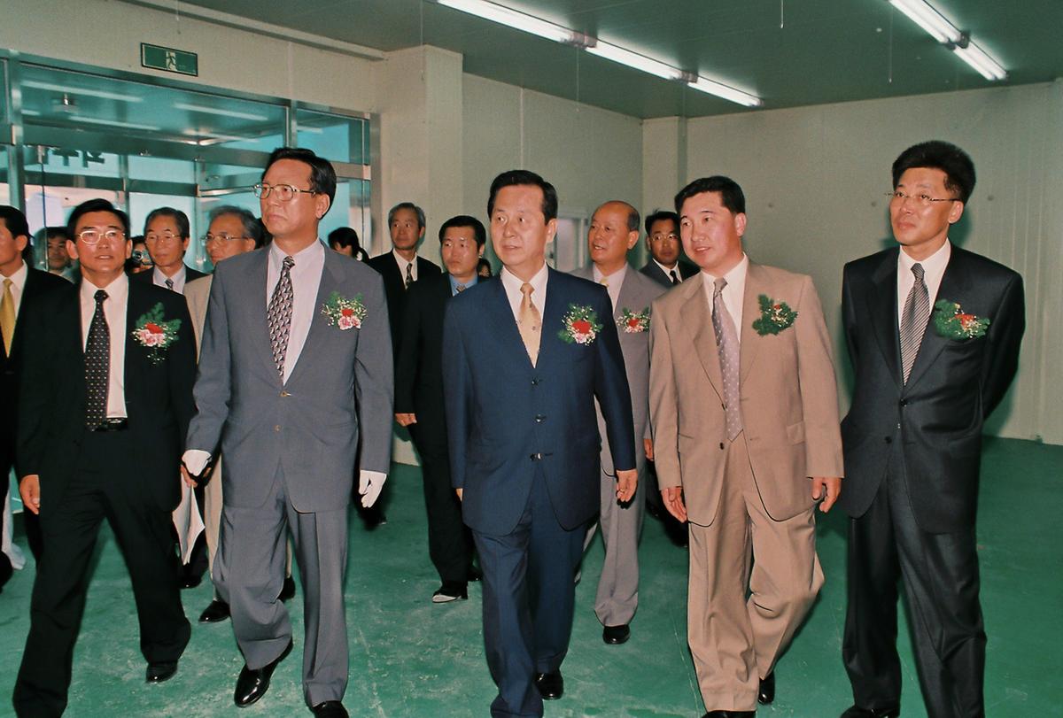 최첨단 신기술벤처기업 공장 준공식