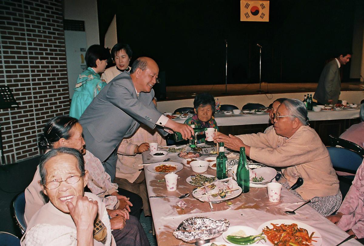독거노인 위안잔치
