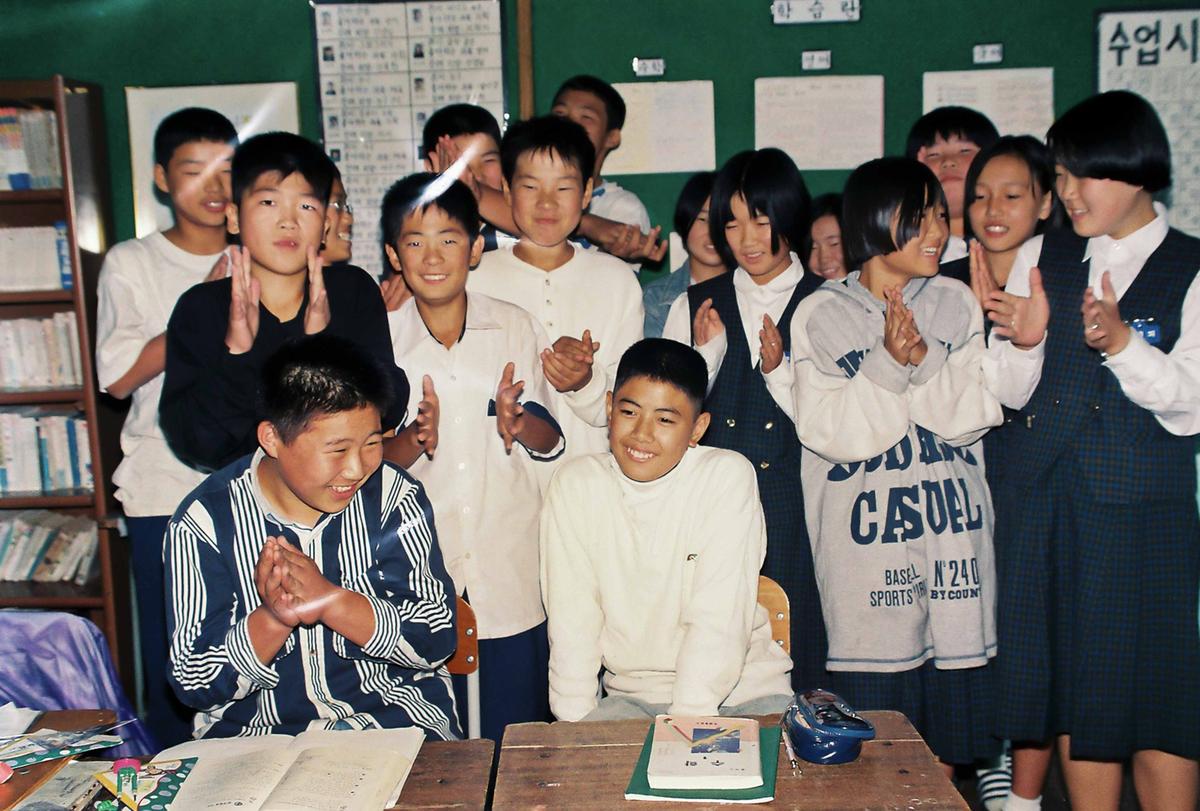 학생들