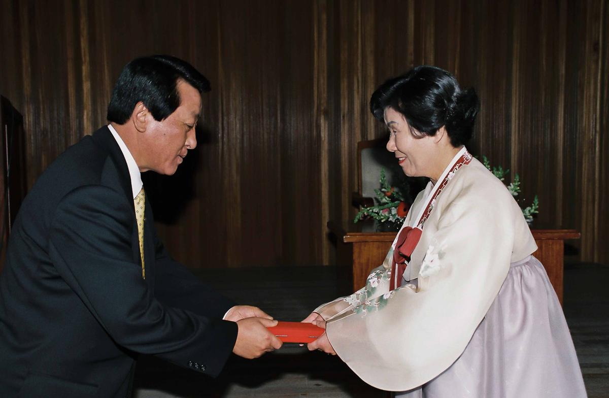 강석남 가정복지상담관 퇴임식