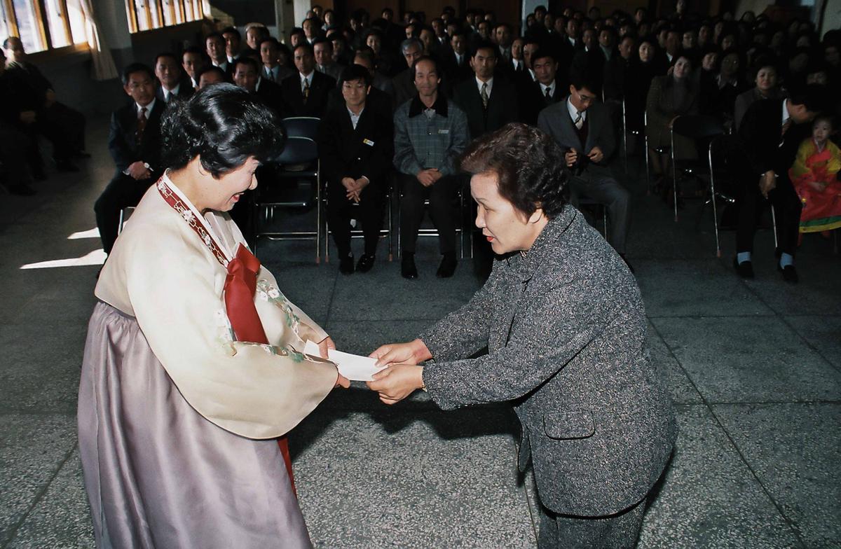 강석남 가정복지상담관 퇴임식