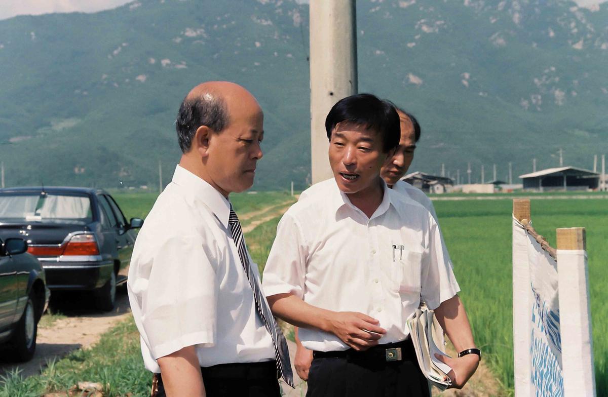 저투입환경농업 시범단지 중간 평가회
