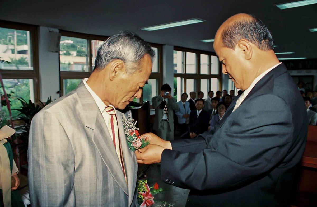 정병달 호병계장 퇴임식