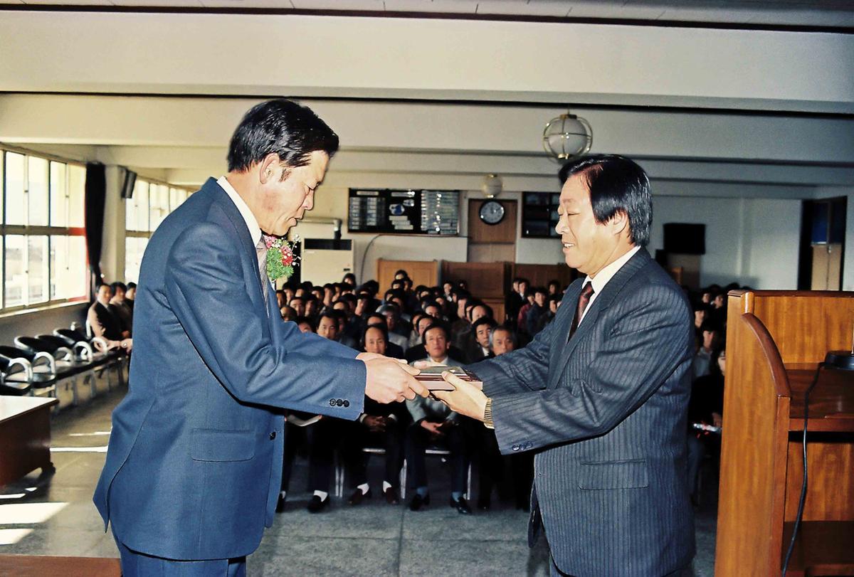 박석원계장 정년퇴임