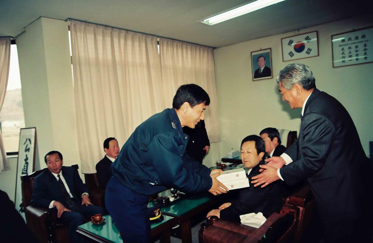 김한배군수 초청간담회