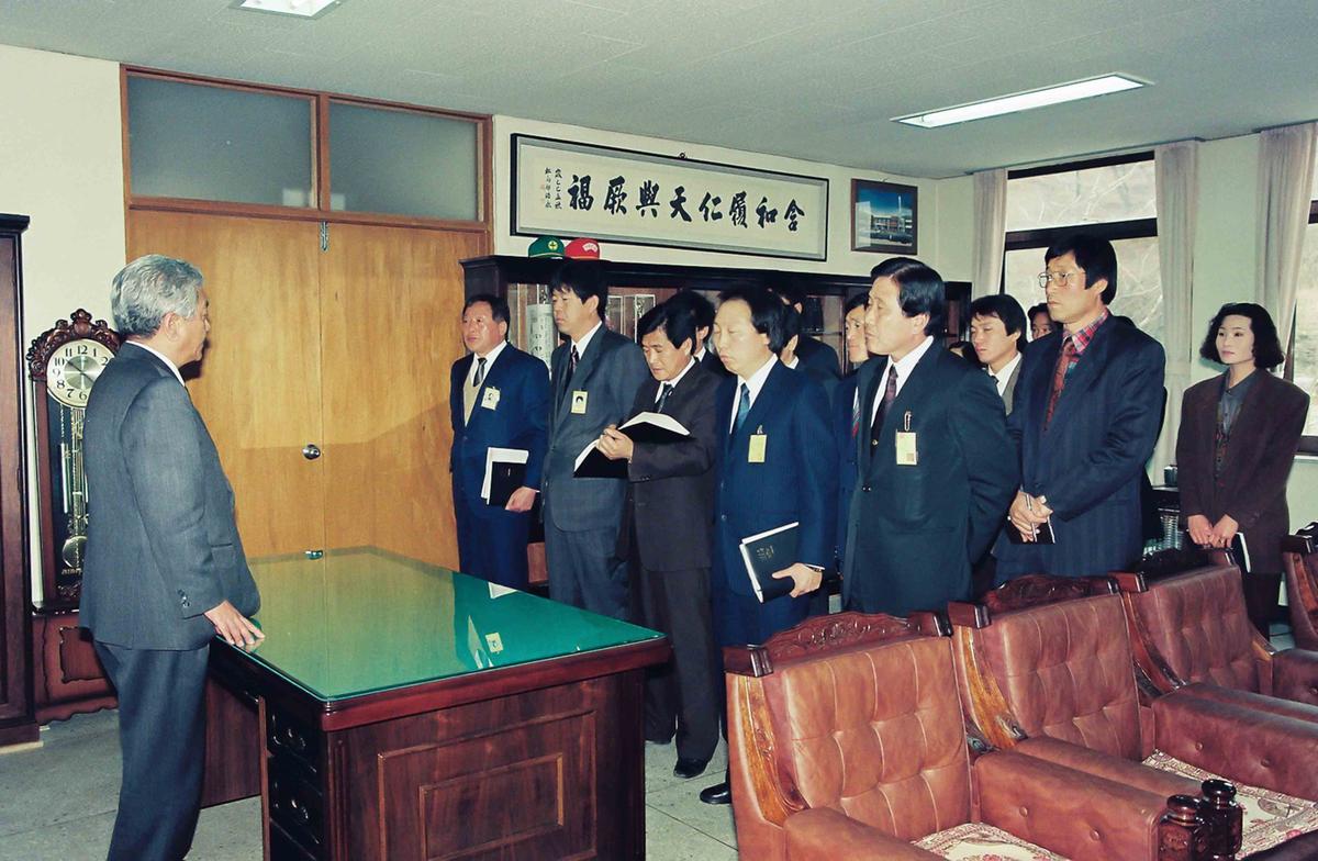 김한배군수 초청간담회