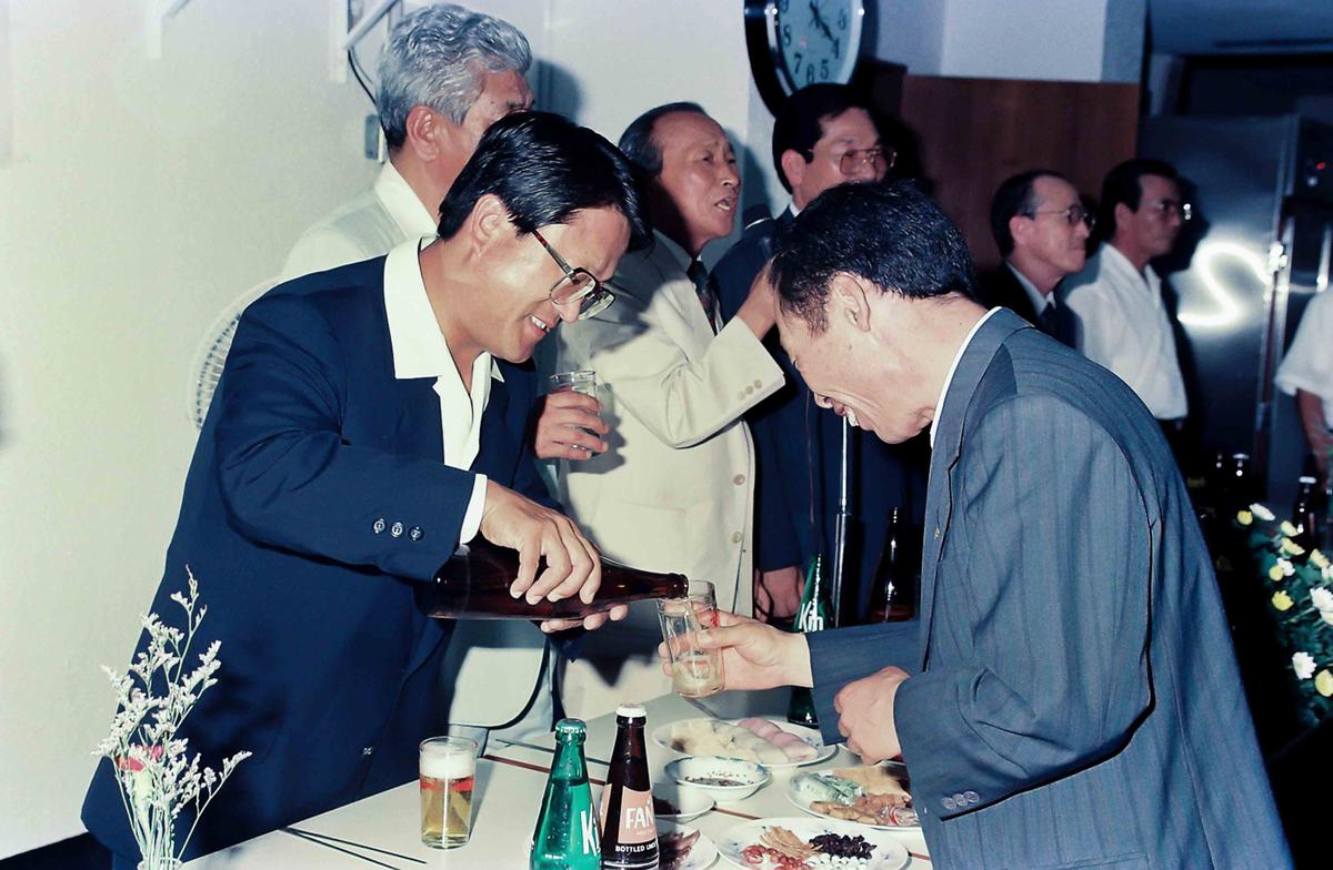 부군수 김성규 환송 다과회