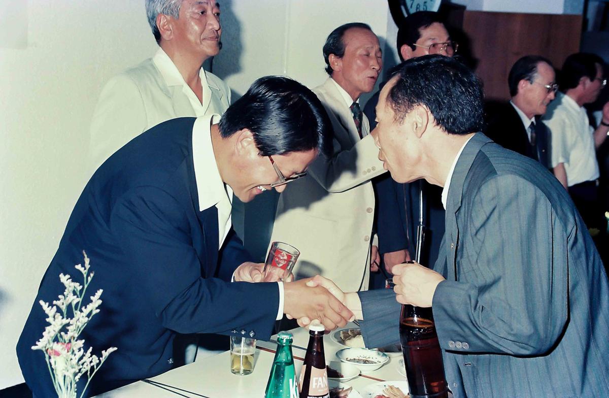 부군수 김성규 환송 다과회