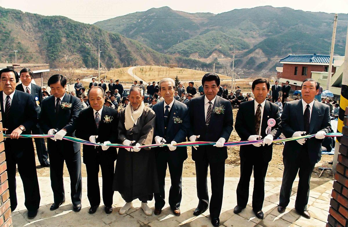 봉산면 노인회관 준공