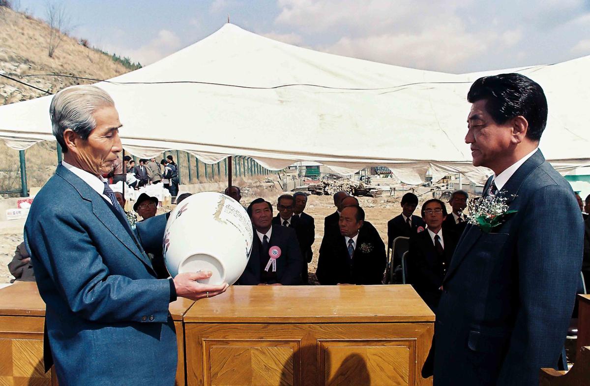 봉산면 노인회관 준공