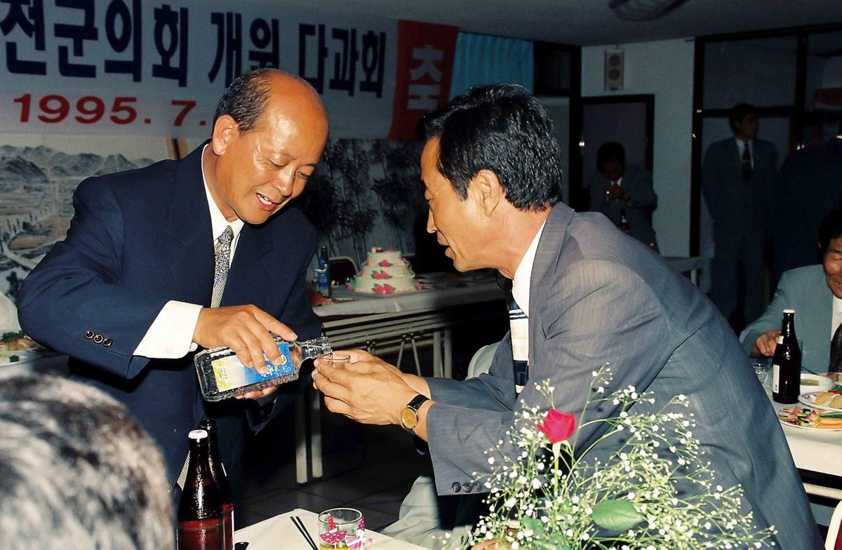 제2대 합천군의회 개원 다과회