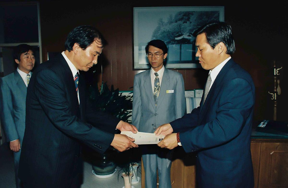 제33대 박완수군수 이임식