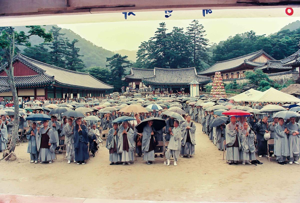 91 전국승려대회장