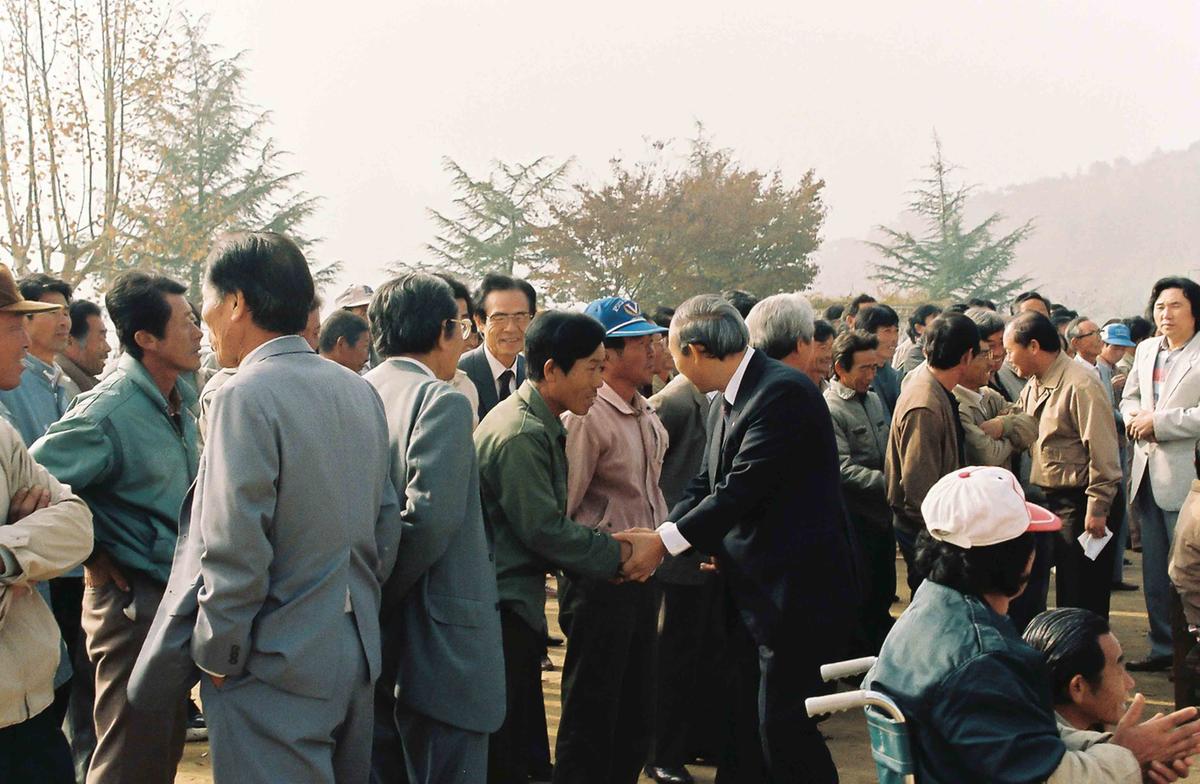 87 삼가-덕촌간도로확포장공사기공