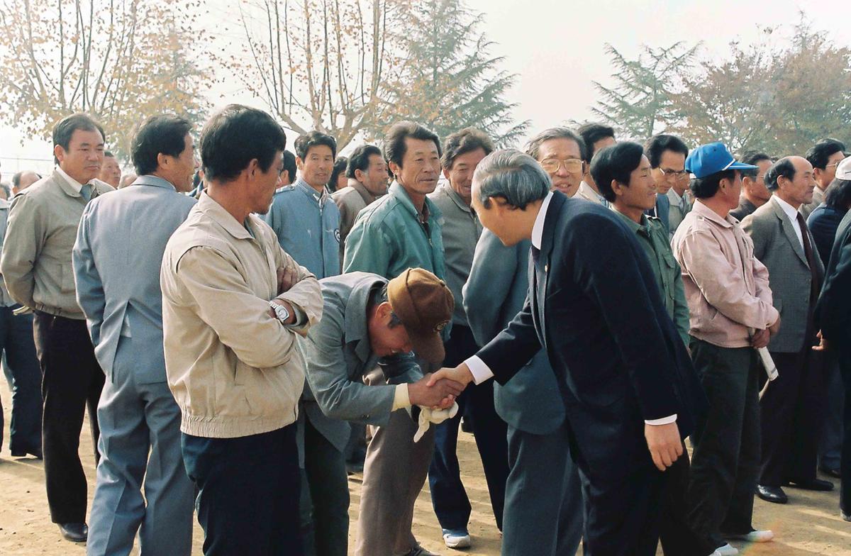 87 삼가-덕촌간도로확포장공사기공