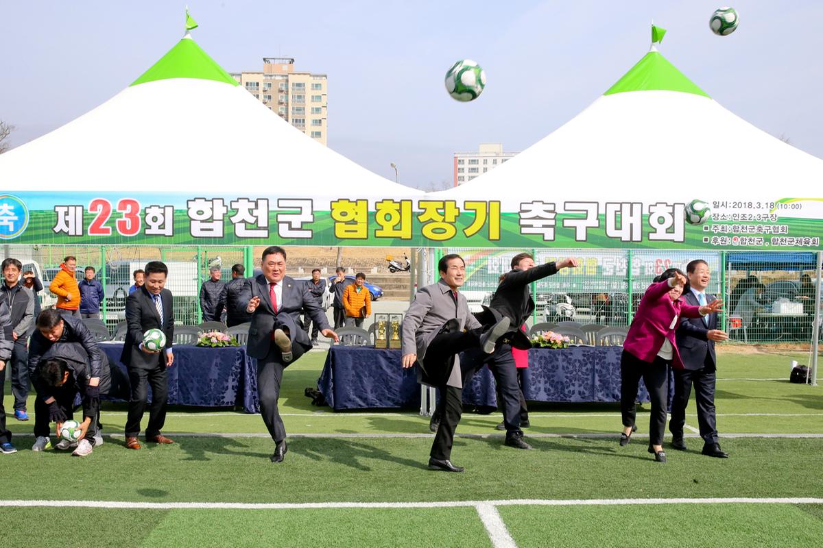 합천군 축구협회장기 축구대회