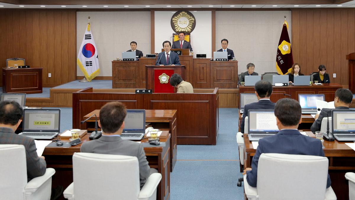 제225회 합천군의회 임시회 1차 본회의