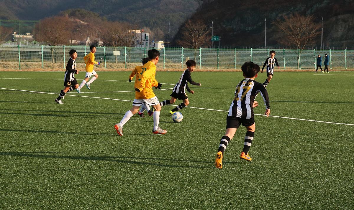 2016년1월축구동계훈련 인곡FC신평중