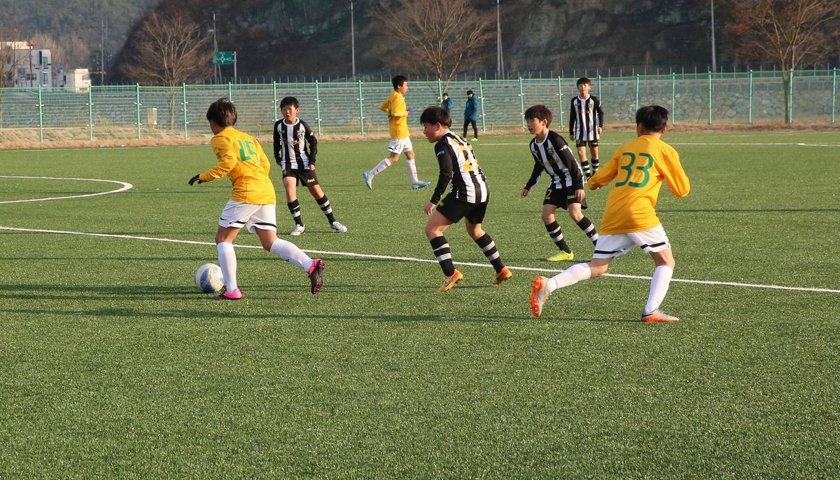 2016년1월축구동계훈련 인곡FC신평중