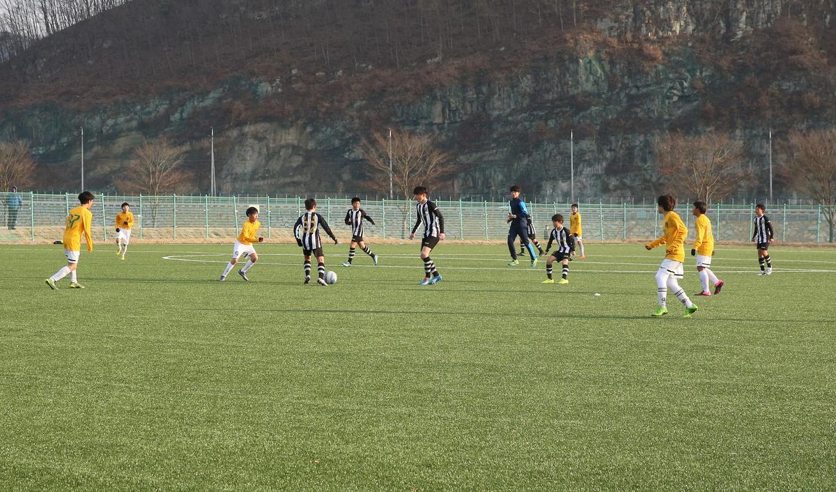 2016년1월축구동계훈련 인곡FC신평중