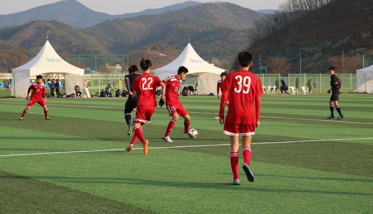 2016년1월축구동계훈련청구중진주중