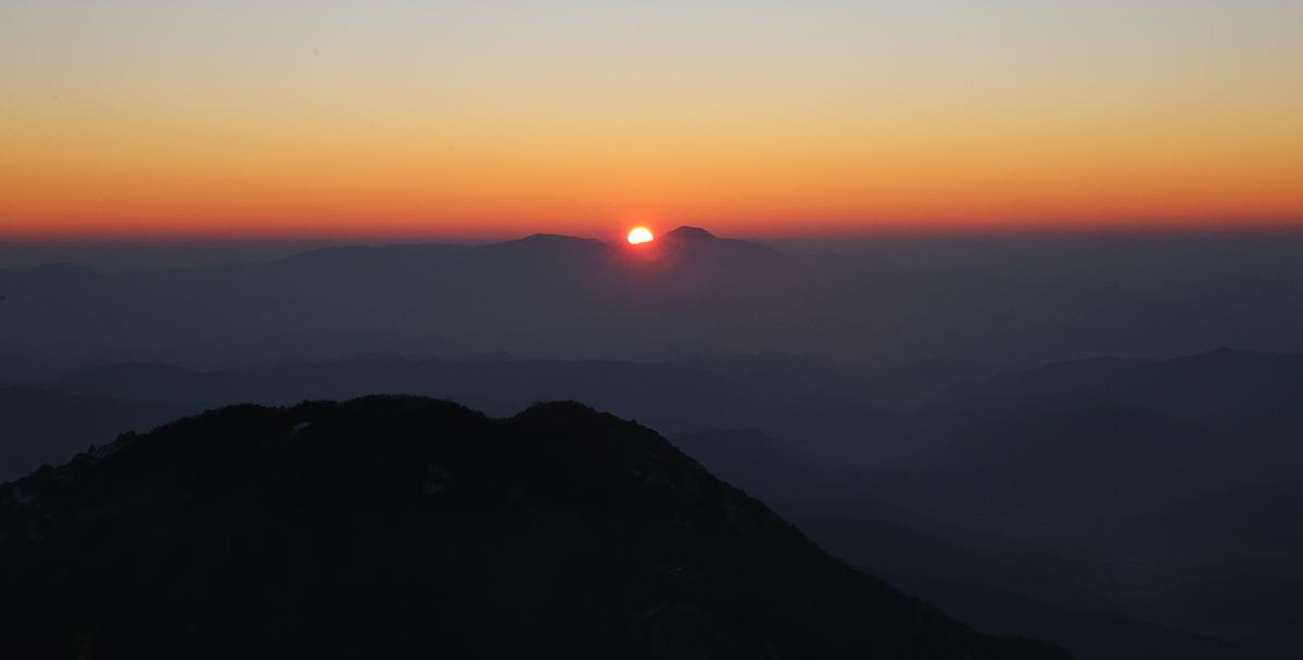 2016년황매산일출