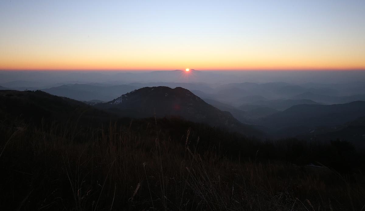 2016년황매산일출