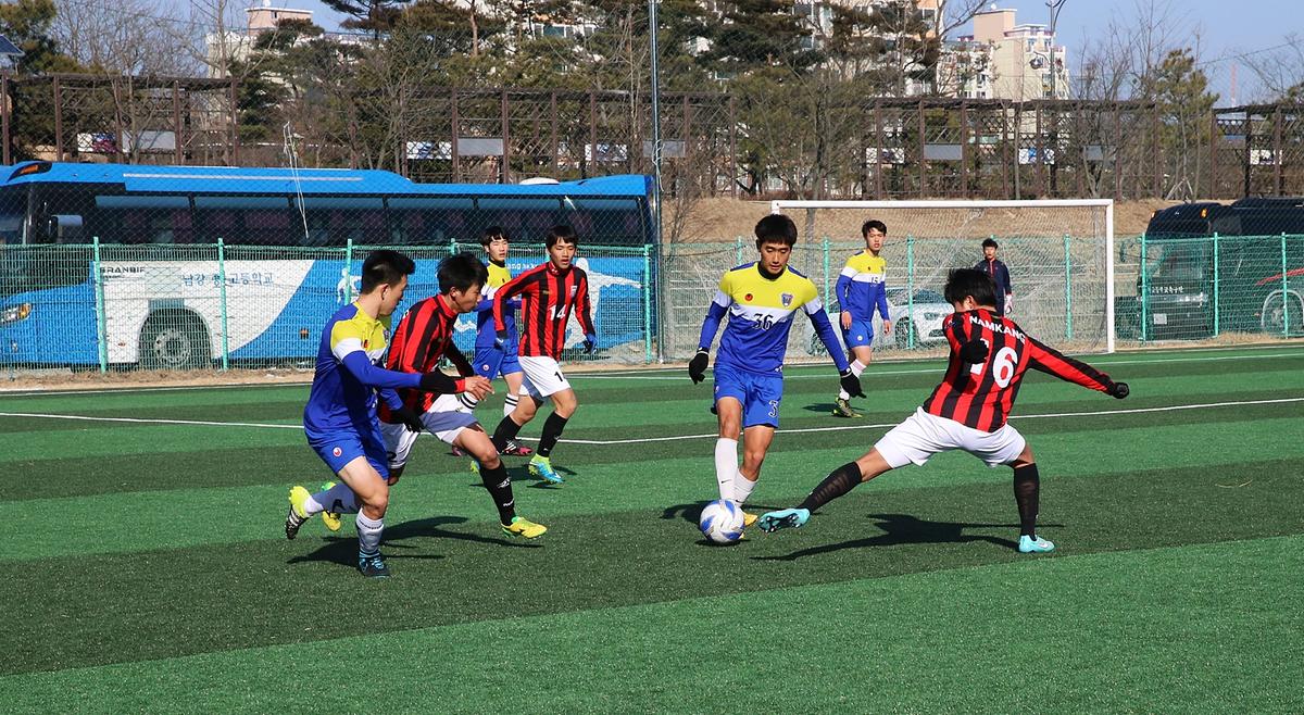 승의고등학교남강고등학교동계훈련
