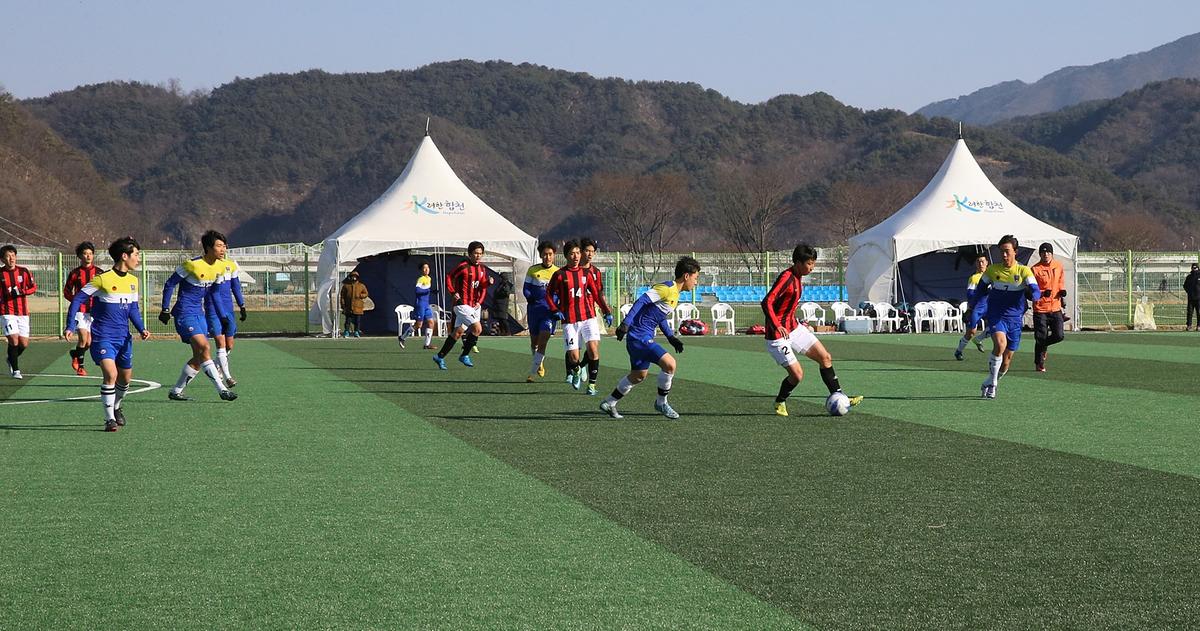 승의고등학교남강고등학교동계훈련
