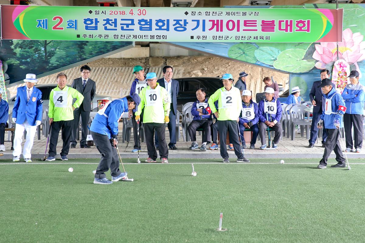 제2회 합천군 게치트볼협회장기 게이트볼대회 개회식