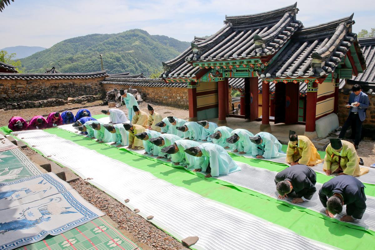 삼가향교 춘향제 봉행