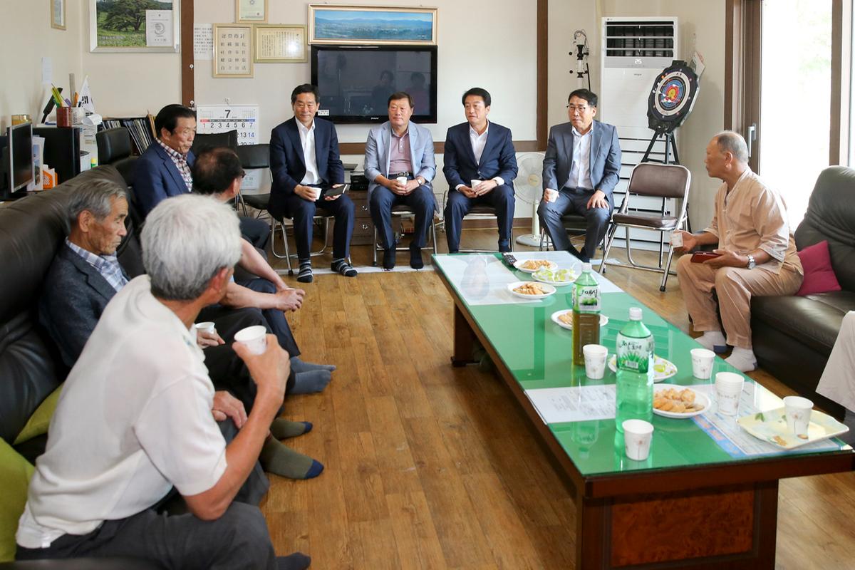 민선7기 출범에 따른 초계면 간담회