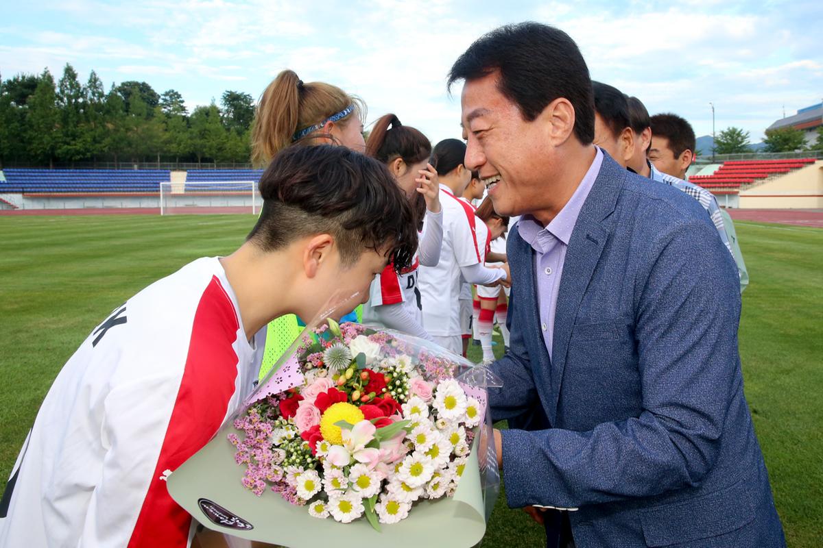 제17회 전국 여자축구 선수권대회 개막경기