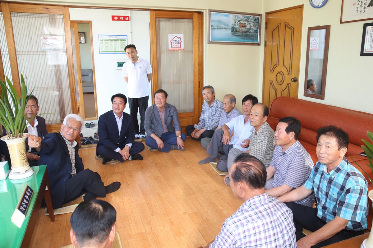 민선7기 출범에 따른 적중면 간담회