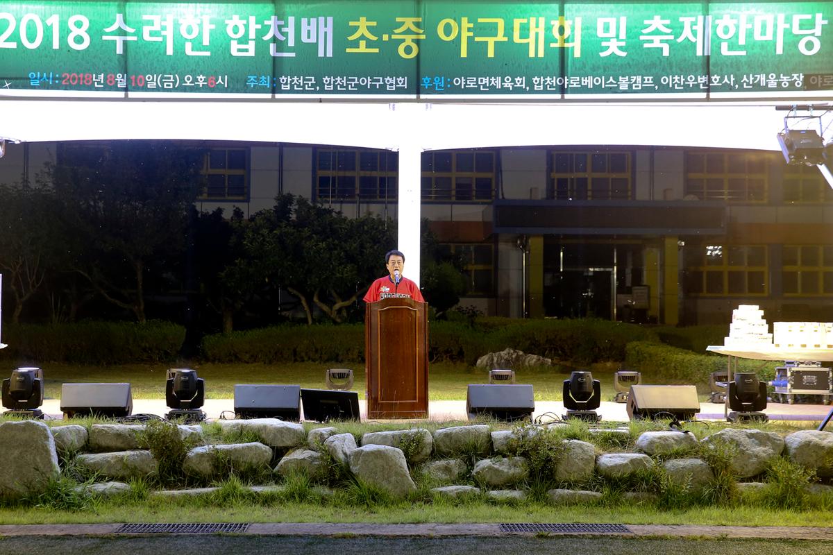 수려한합천배 초․중학교 야구대회