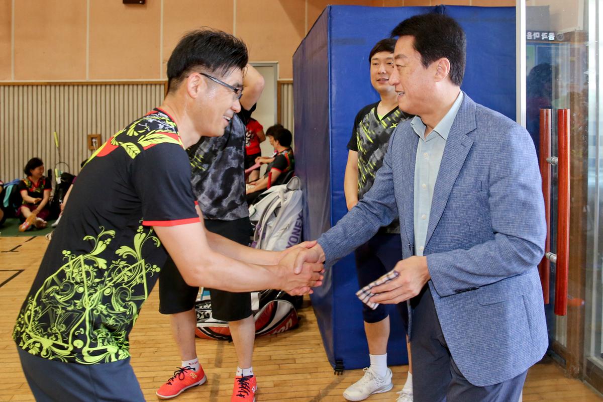 합천배드민턴클럽 창립 20주년 행사