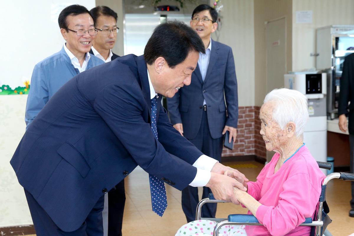 추석 명절맞이 사회복지시설 방문