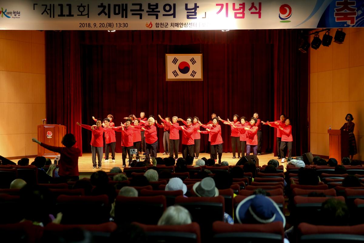 2018년 치매극복 기념행사