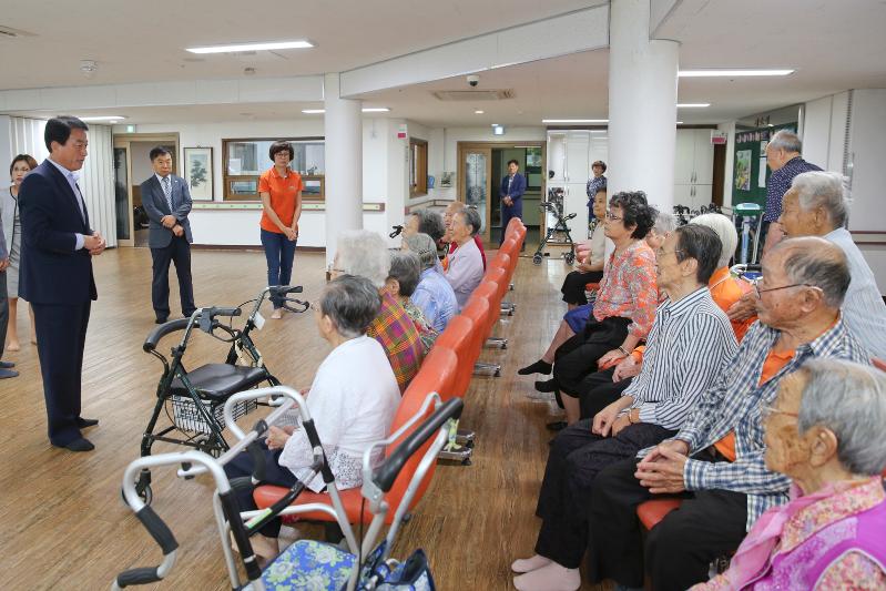 추석 명절맞이 사회복지시설 방문