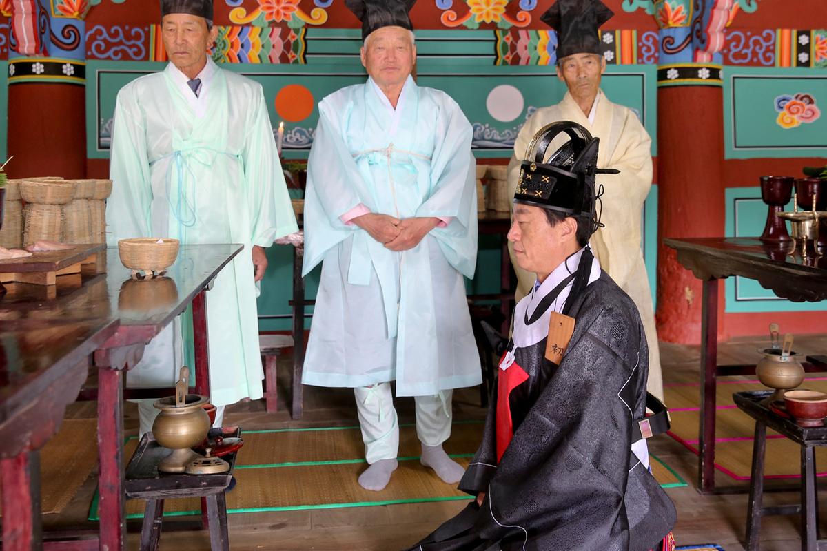 삼가향교 추향제 봉행