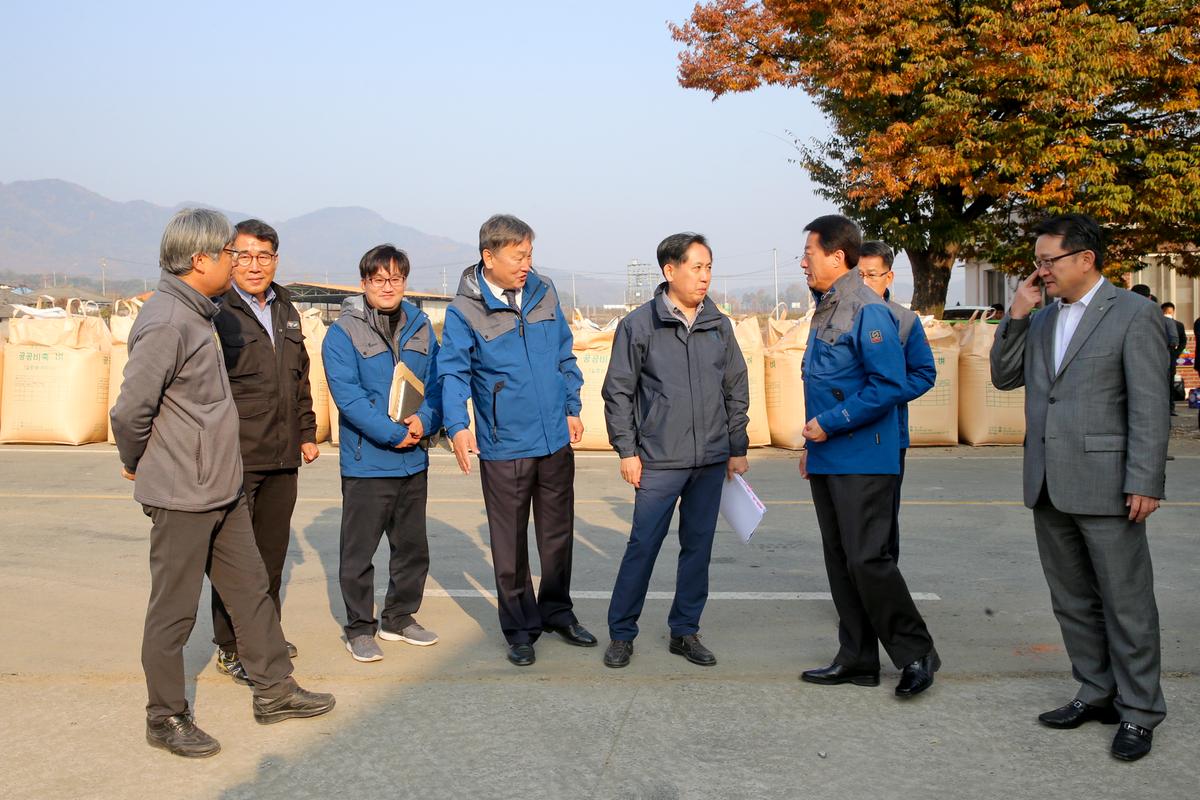 공공비축미 매입 현장 방문